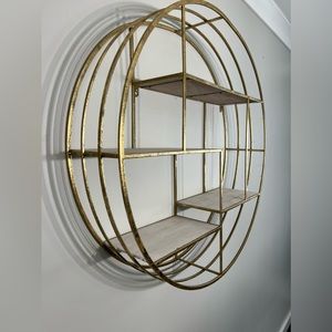 Decorative wall shelf